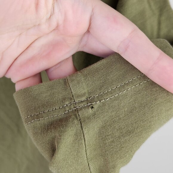 The RealReal KOTN Green Embroidered Logo Short Sleeve Tee sz XL - Picture 6 of 7